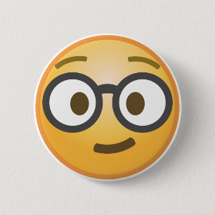 Nerd Emoji Knapp