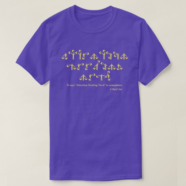 Nerd - en MisterP Shirt Tröja (Design framsida)