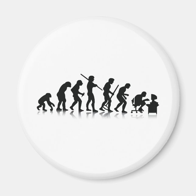 Nerd Evolution Magnet (Framsidan)