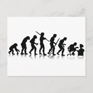 Nerd Evolution Vykort