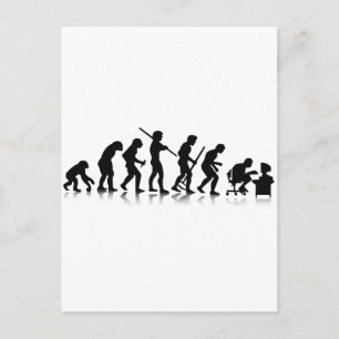 Nerd Evolution Vykort