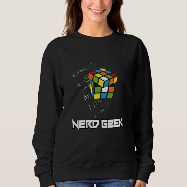 Nerd Geek Math Computer Science Funny Gift Idea T Shirt (Framsida)
