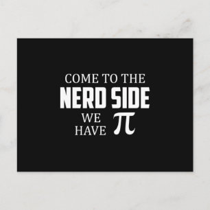 Nerd Geek Math Science Computer Funny Gift Idea Vykort
