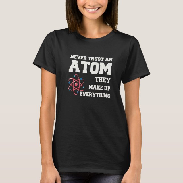Nerd Geek Physics Math Equations Science Teacher T Shirt (Framsida)