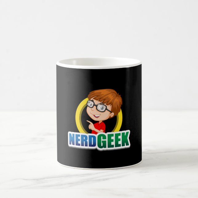Nerd Geek Science Math Computer Funny Gift Idea Kaffemugg (Center)