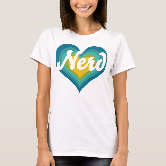 Nerd Girl T-shirt (Framsida)