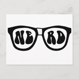 Nerd Glass Vykort