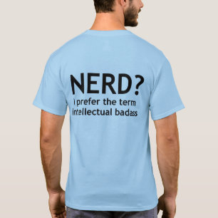 Nerd? Immateriella brickor, magisk design T-Sh T Shirt