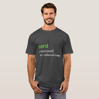 nerd - intellektuella badass t-shirt