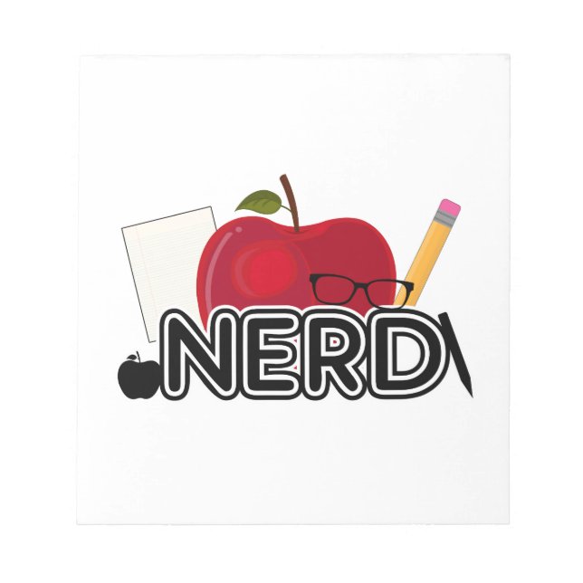 Nerd - Logotyp Anteckningsblock (Framsida)