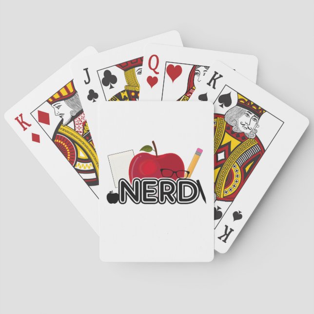Nerd - Logotyp Kortlek (Baksidan)