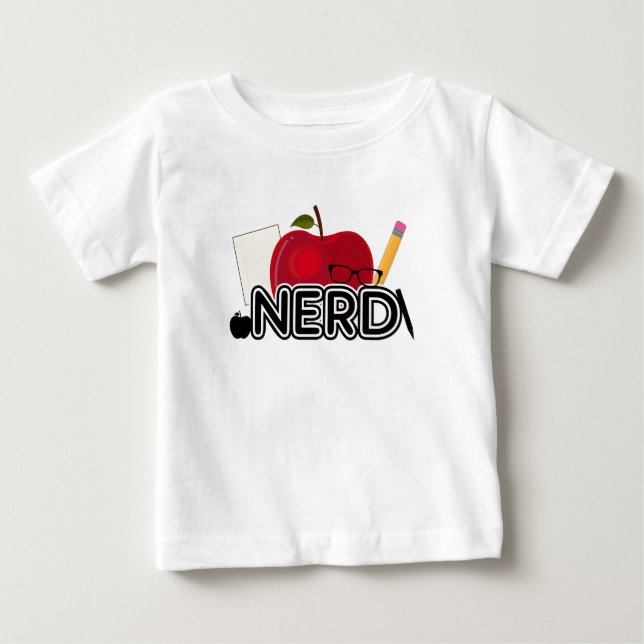 Nerd - Logotyp T Shirt (Framsida)