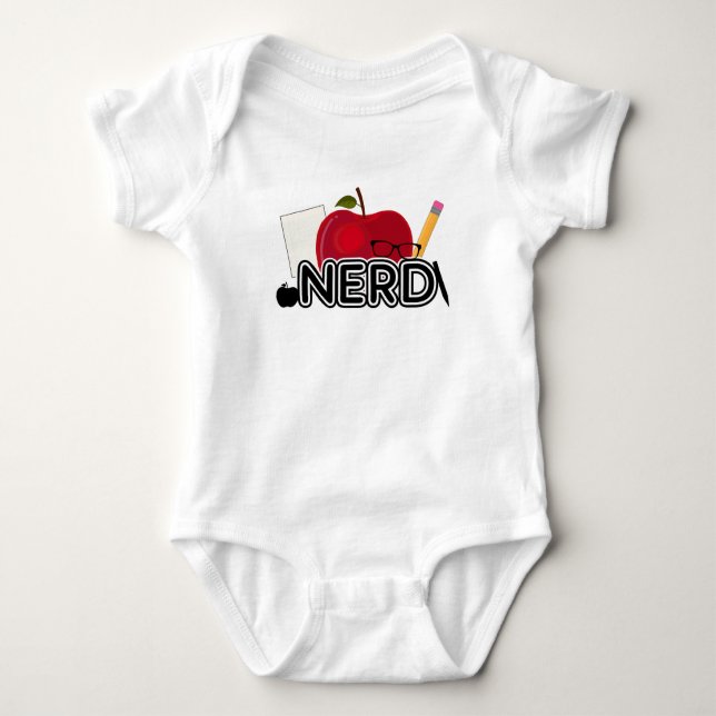 Nerd - Logotyp T Shirt (Framsida)