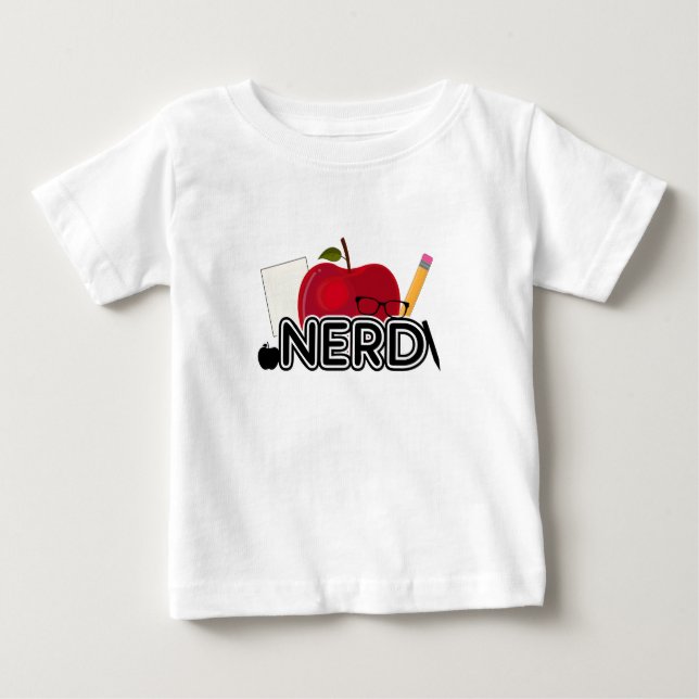 Nerd - Logotyp Tee Shirt (Framsida)