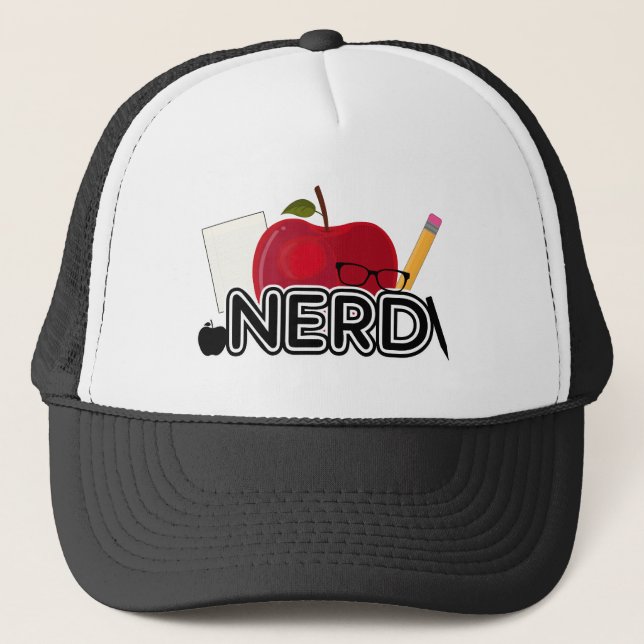 Nerd - Logotyp Truckerkeps (Framsida)