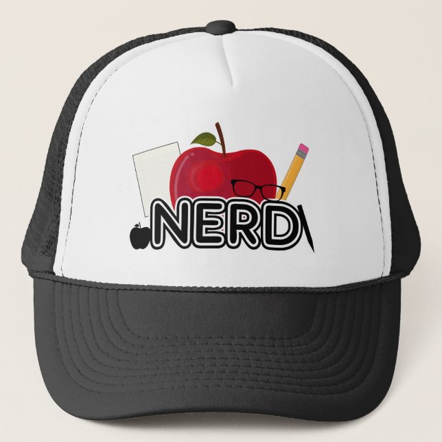 Nerd - Logotyp Truckerkeps (Framsida)