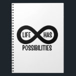 Nerd Mathematics Life har möjligheter Anteckningsbok<br><div class="desc">Nerd Mathematics Life har möjligheter</div>