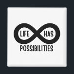 Nerd Mathematics Life har möjligheter Magnet<br><div class="desc">Nerd Mathematics Life har möjligheter</div>