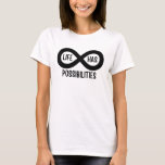 Nerd Mathematics Life har möjligheter T Shirt<br><div class="desc">Nerd Mathematics Life har möjligheter</div>