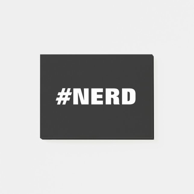 #Nerd Post-it® Notes Post-it Block (Framsida)