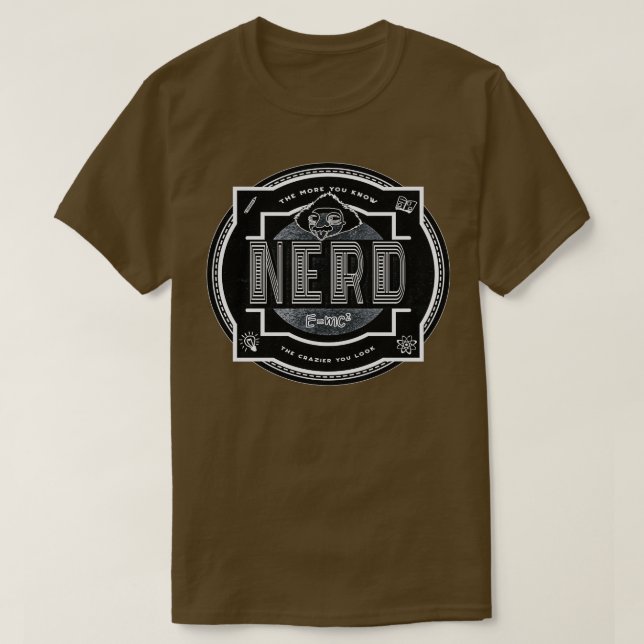 Nerd-problem T Shirt (Design framsida)