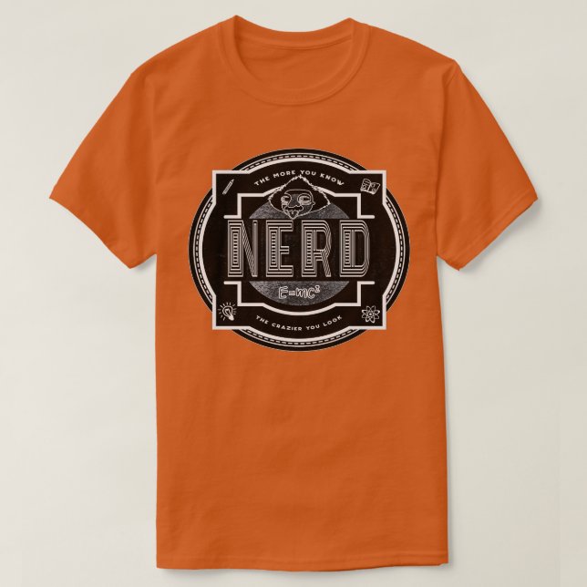 Nerd-problem T Shirt (Design framsida)