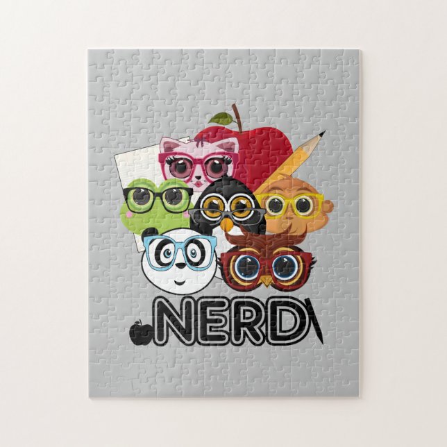 Nerd Pussel (Vertikal)