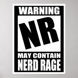 Nerd Rage Poster