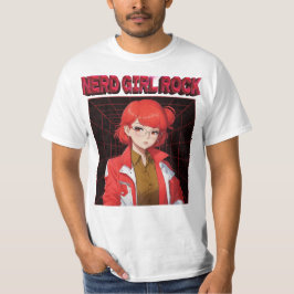 Nerd Rock Girl T Shirt