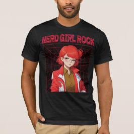 Nerd Rock Girl T Shirt