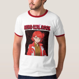 Nerd Rock Girl T Shirt