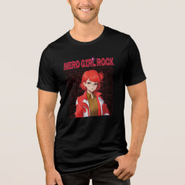 Nerd Rock Girl T Shirt