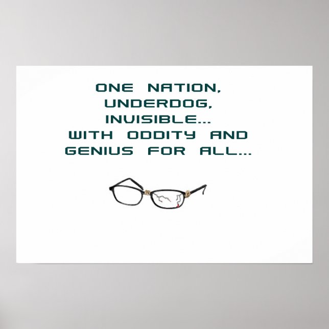 Nerd Salute Poster (Framsidan)