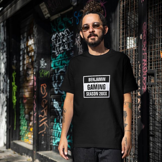 Nerd-spelsäsong 20XX svart T Shirt (Skapare uppladdad)
