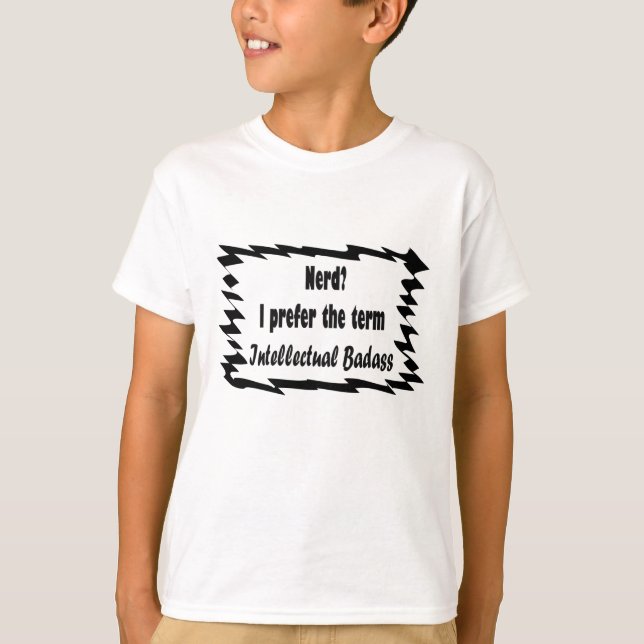 Nerd? Tee Shirt (Framsida)