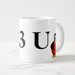 Nerd Valentine: Det är så kräkarna säger att j Jumbo Mugg