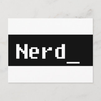 Nerd Vykort