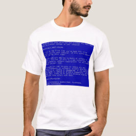 Nerd Windows Blue Skärm of Death Error (EN) T Shirt