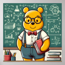 Nerd Winnie, Pooh 1 Poster