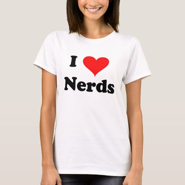 Nerdälskare T Shirt (Framsida)