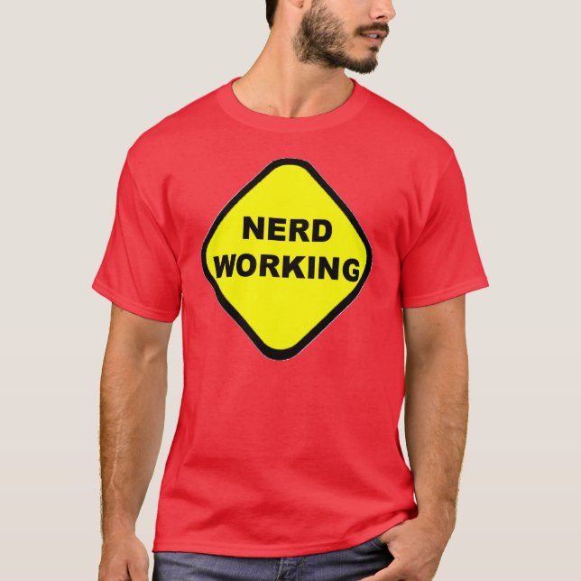 Nerdarbeteskjorta T Shirt (Framsida)