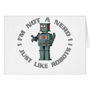 NerdBot Hälsningskort