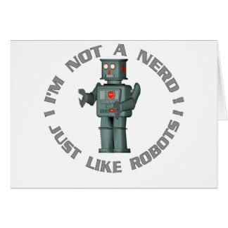 NerdBot Hälsningskort