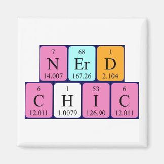 NerdChic, periodisk bord-frasmagnet Magnet