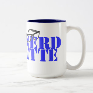 Nerdette Två-Tonad Mugg