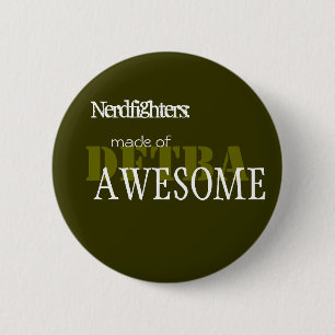 Nerdfighter gjorde av fantastisk - Cust…, - Knapp