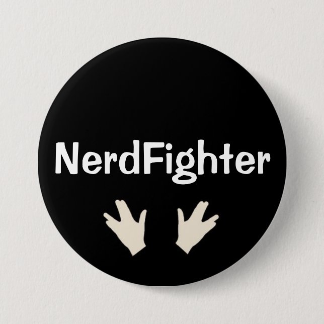 NerdFighter knäppas - DFTBA Knapp (Framsida)