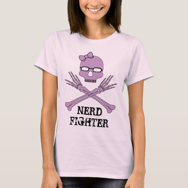 Nerdfighter med pilbågen tee shirt (Framsida)