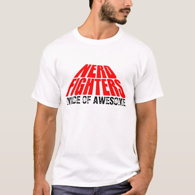 NerdFighters T-tröja Tee (Framsida)