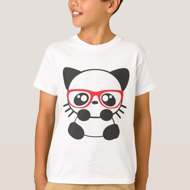 Nerdkatt T-shirt (Framsida)